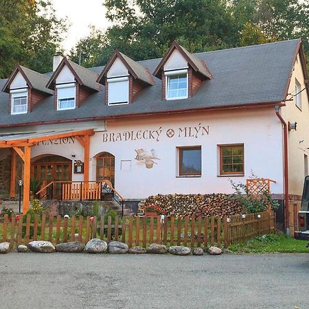 Penzion Bradlecky Mlyn Bradlecká Lhota Exterior foto